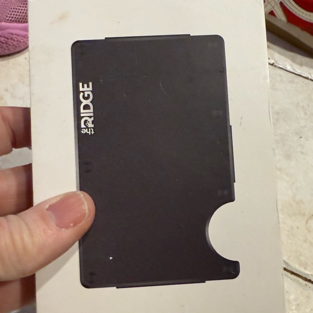Black Money Clip